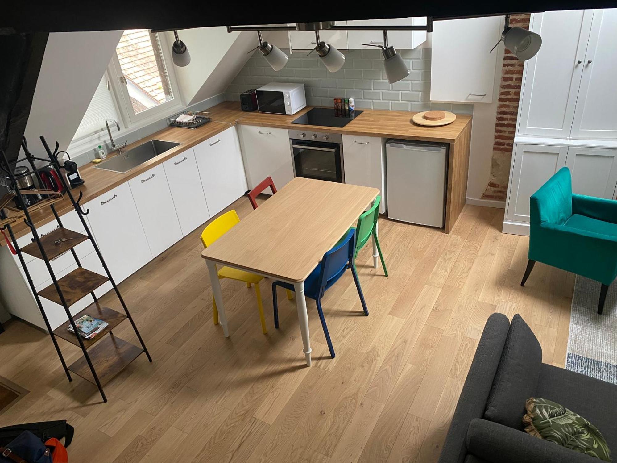 Apartamento Le Papillon Bleu Honfleur Exterior foto